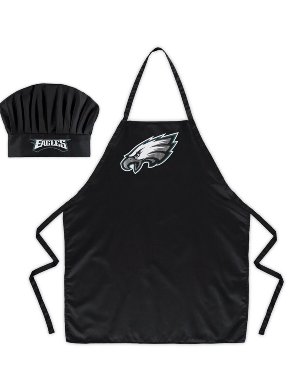 NFL Philadelphia Eagles Team Apron & Chef Hat Set | Tailgate BBQ Fan Gear NWT